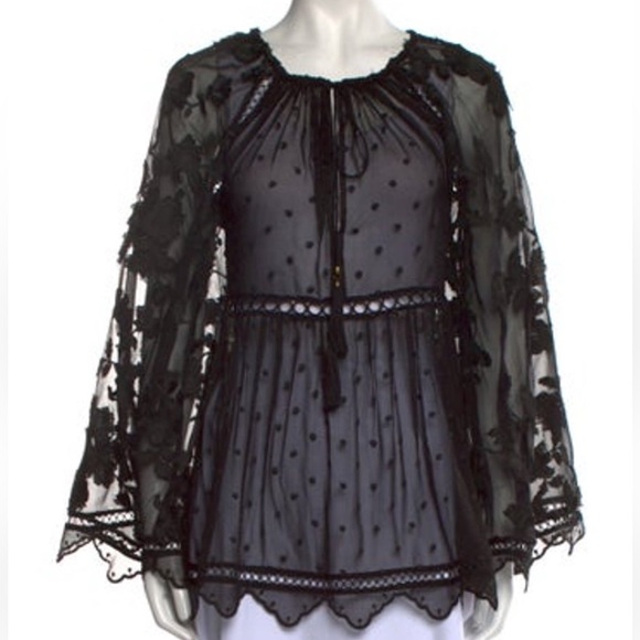 Zimmerman silk detailed blouse